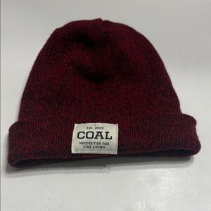 Coal Men's Red Beanie Hat